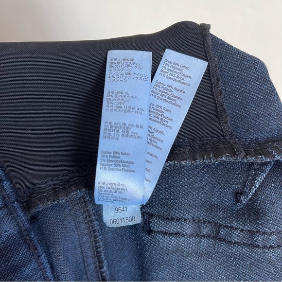 Spanx Denim Jeanish Ankle Leggings Midnight - Picture 6 of 6